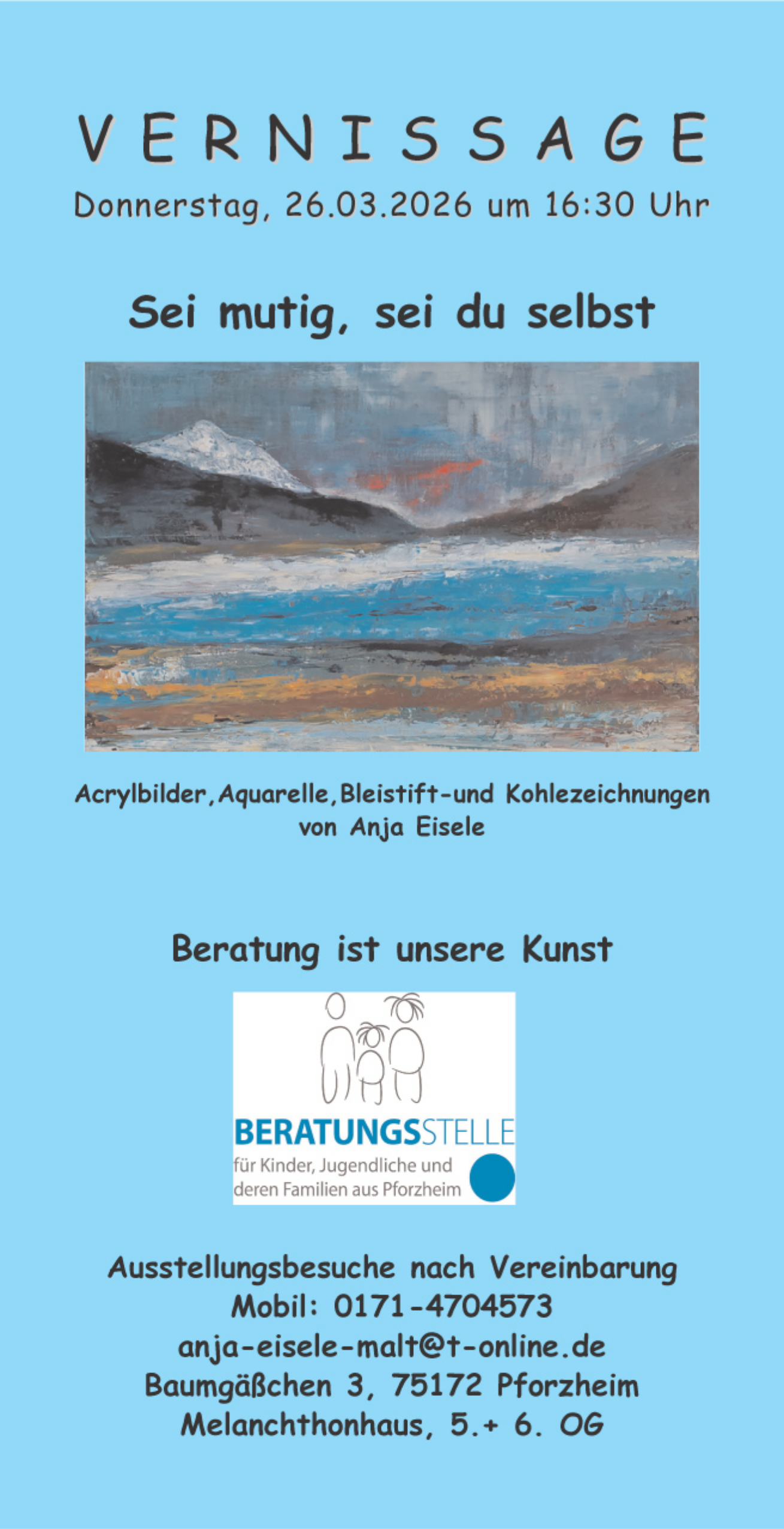 Sei mutig, sei du selbst