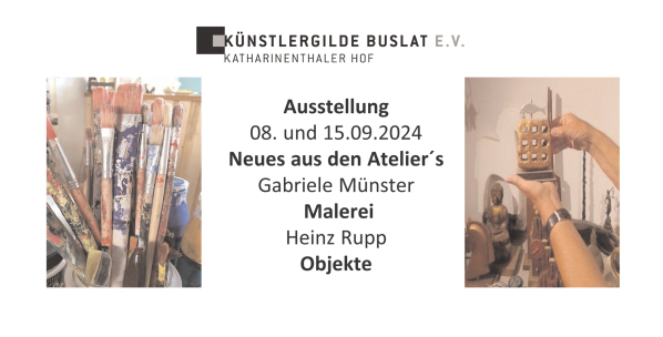 Neues aus den Ateliers