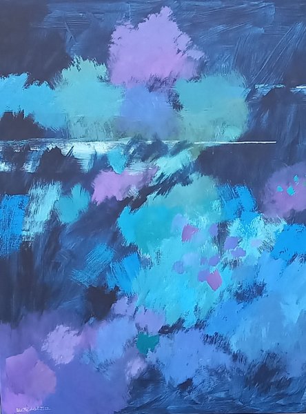 Die Stille, die Nacht, der See 