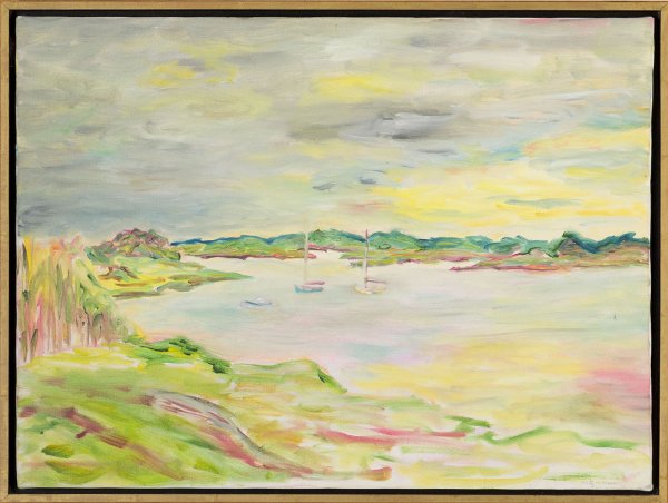 Long Island I, 1998, Öl auf Leinwand, 48 x 63 cm